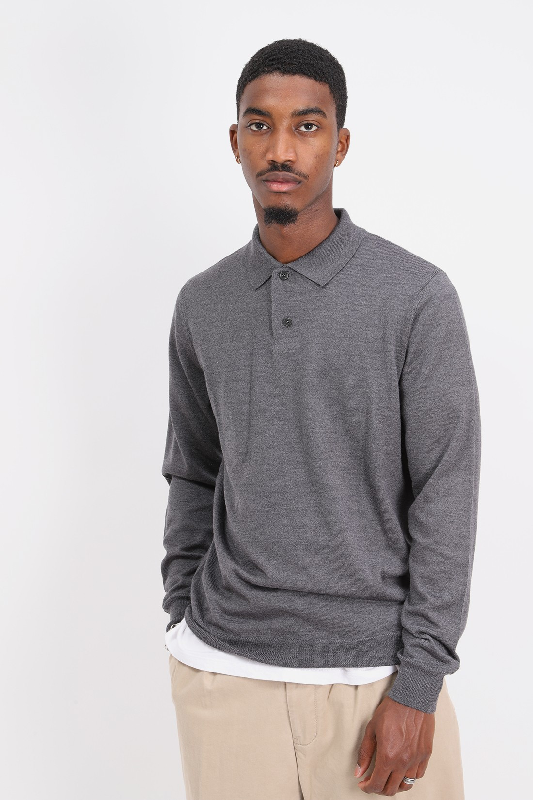 A.P.C. / Polo jerry Anthracite