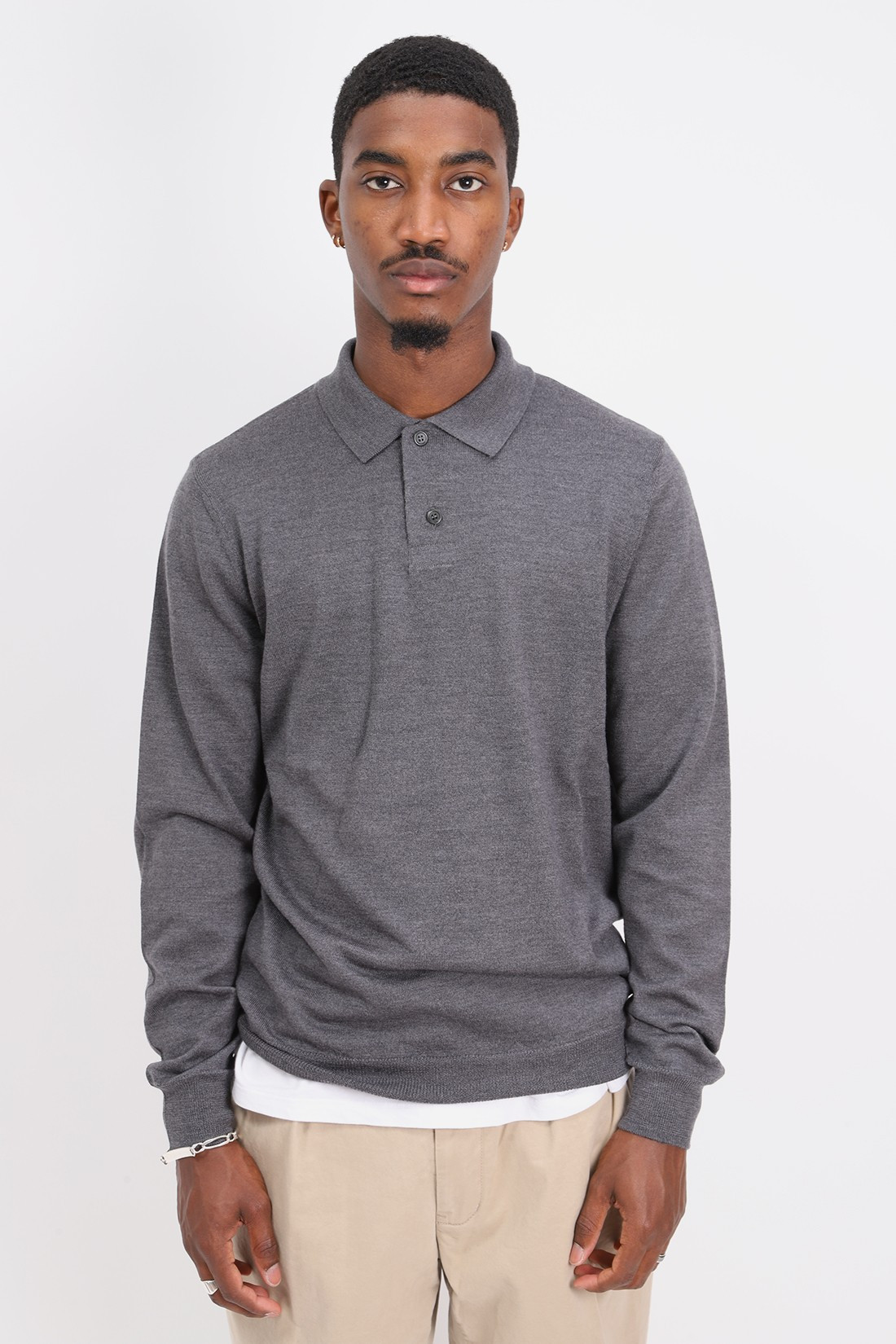A.P.C. / Polo jerry Anthracite