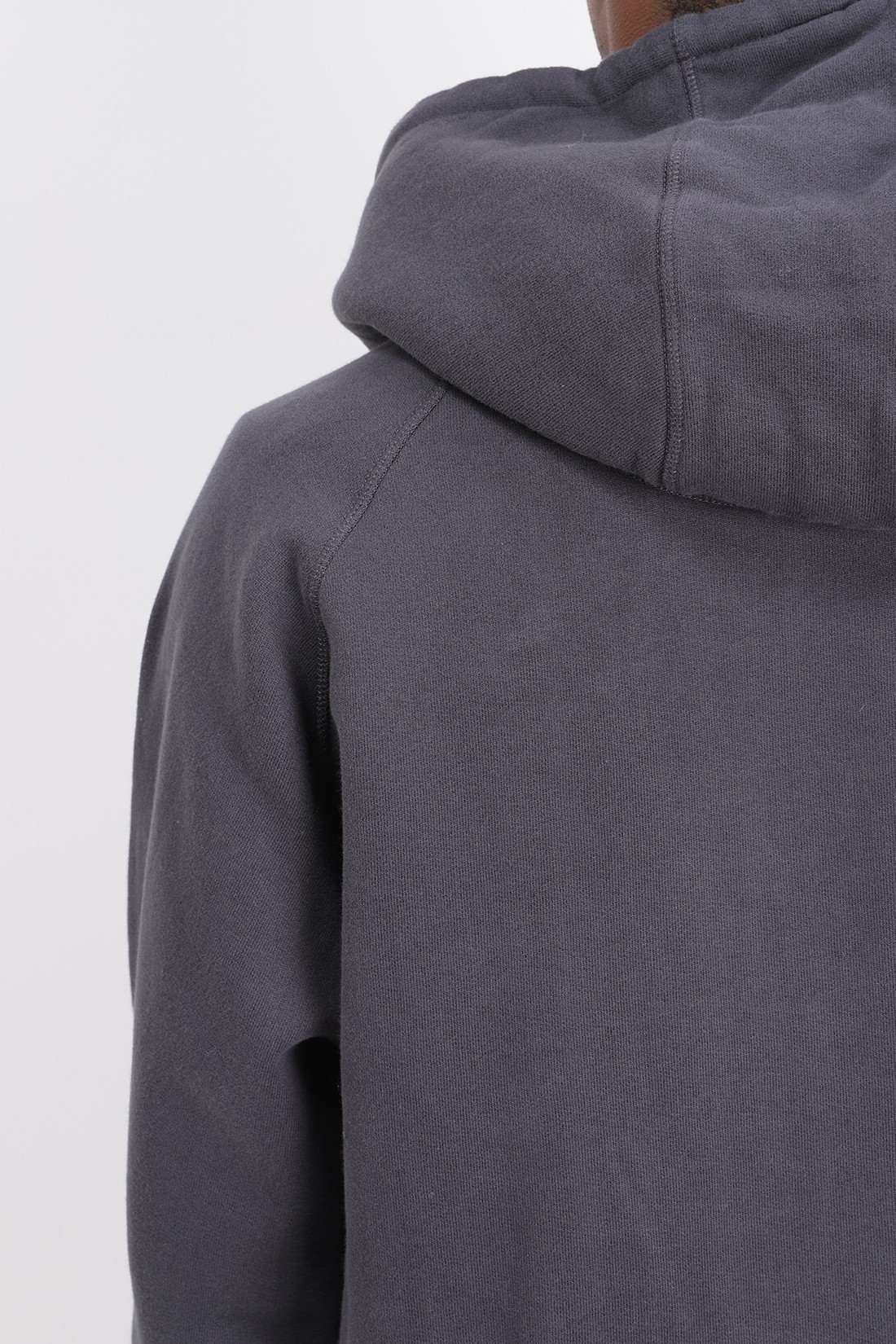 POP TRADING COMPANY / Arch hooded sweat Anthracite