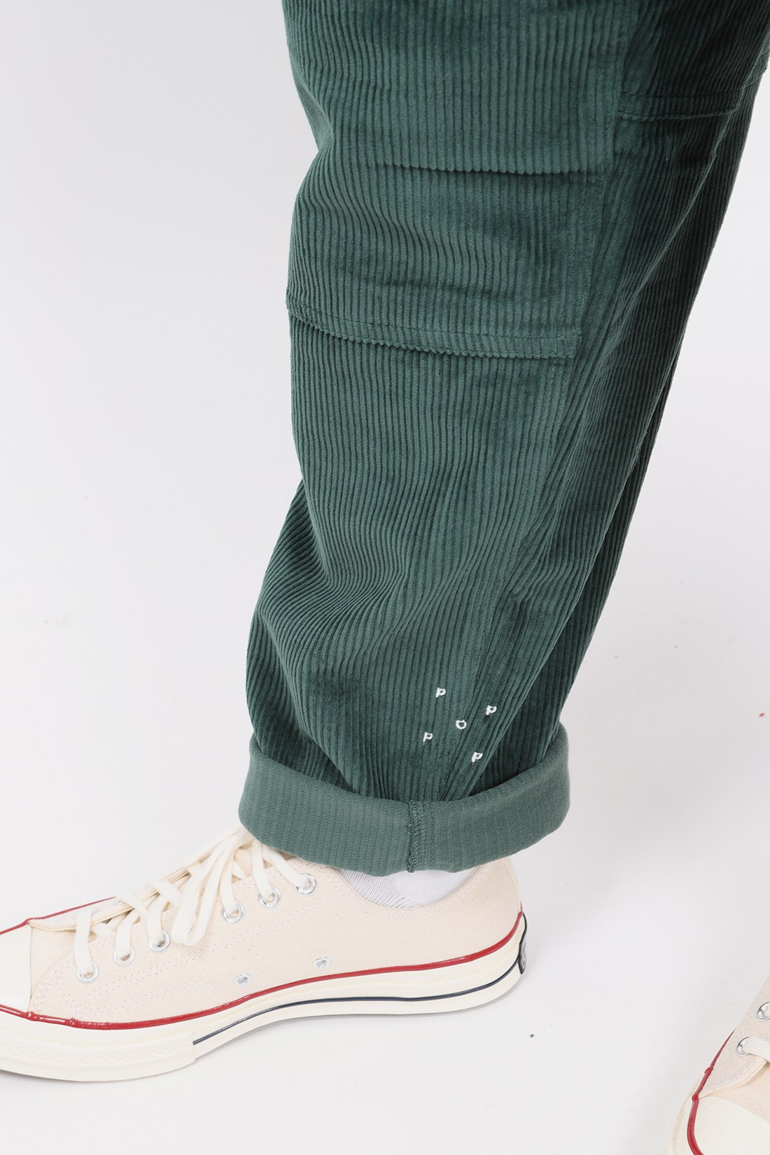 POP TRADING COMPANY / Phatigue farm pants Bistro green