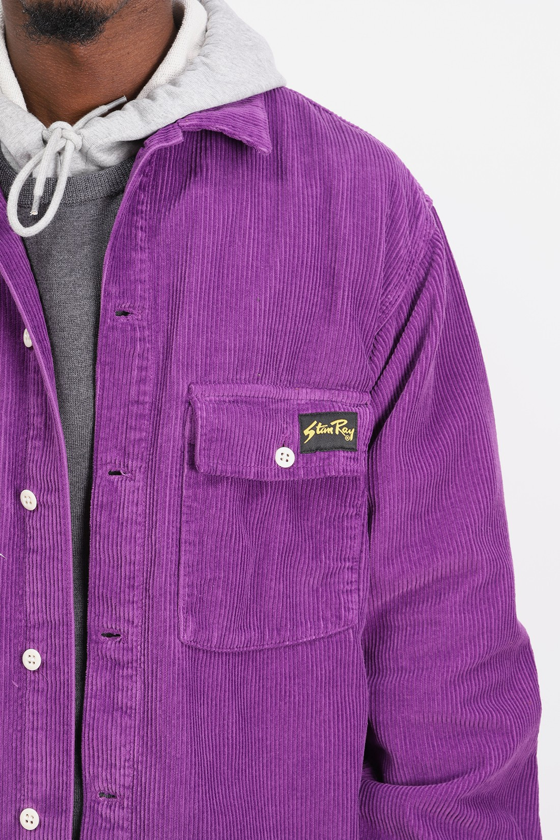 STAN RAY / Cpo shirt Purple cord