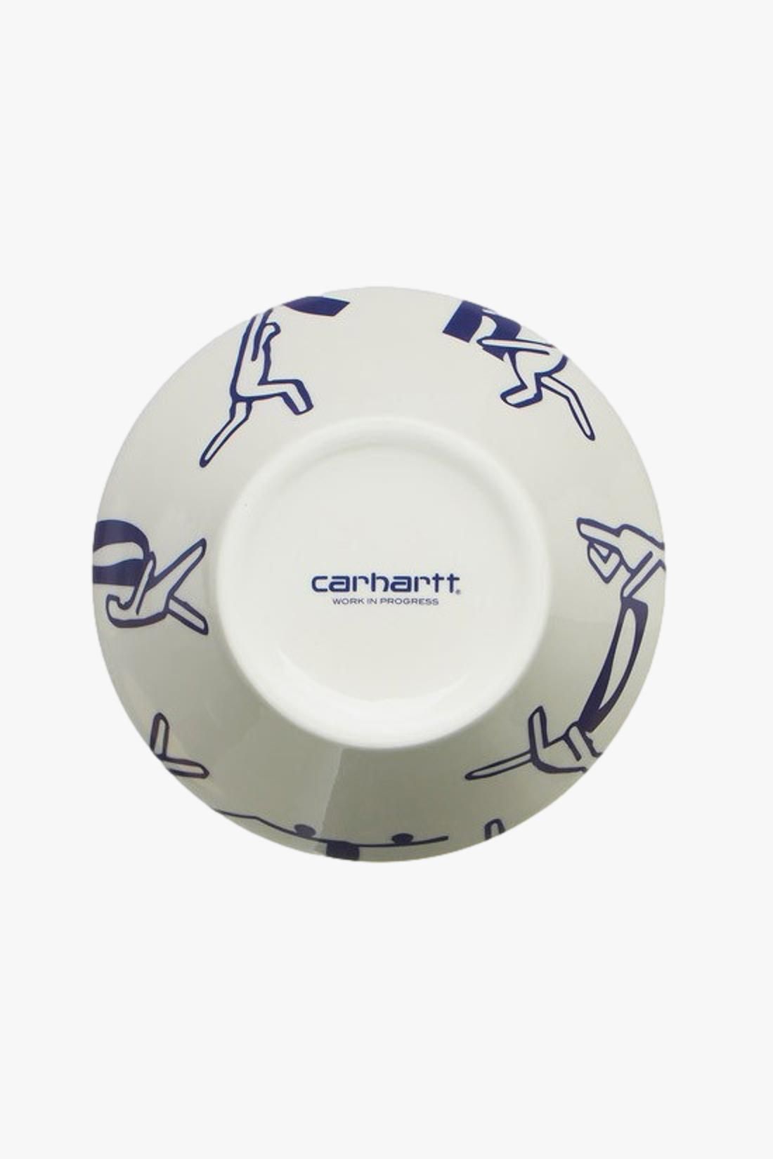 CARHARTT WIP / Detroit vase ceramic White/cobalt blue