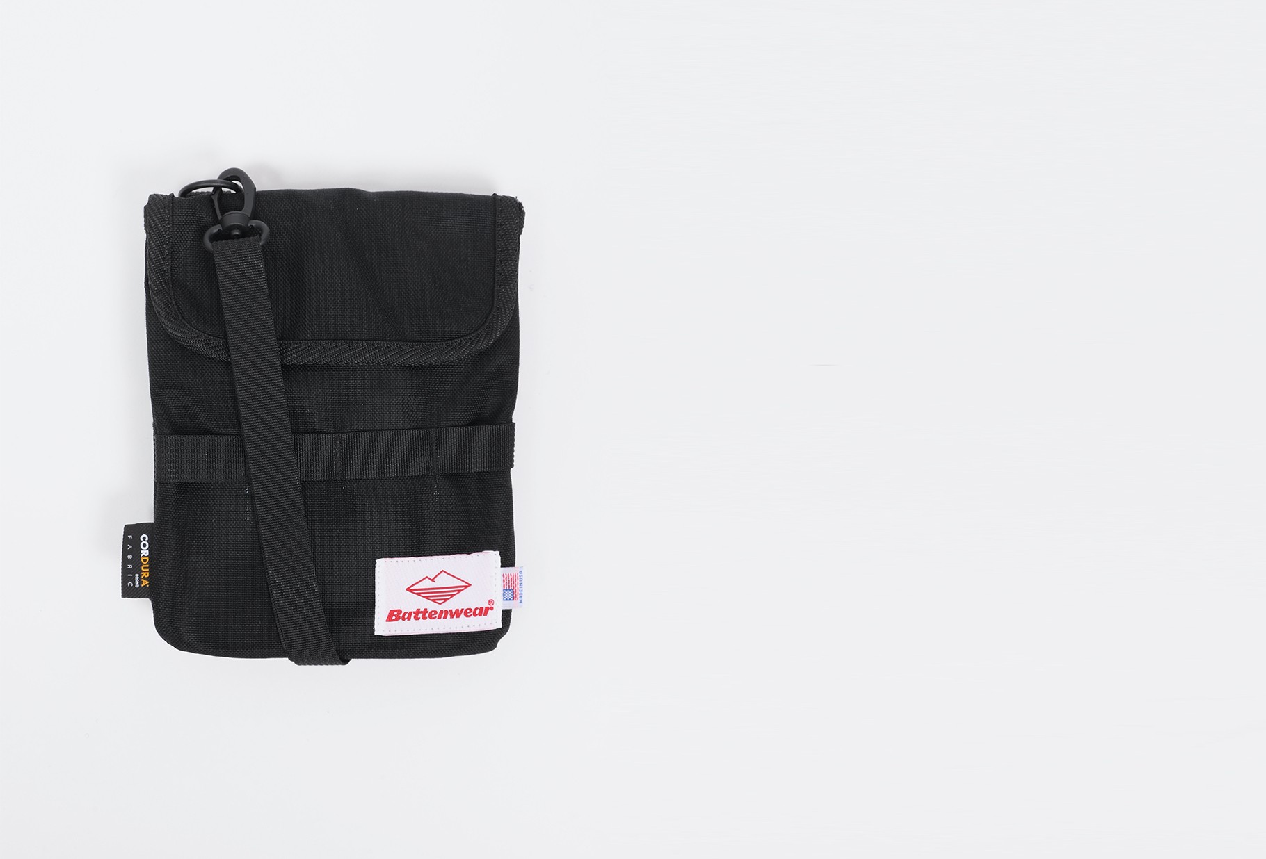 BATTENWEAR / Travel pouch v.2 cordura nylon Black