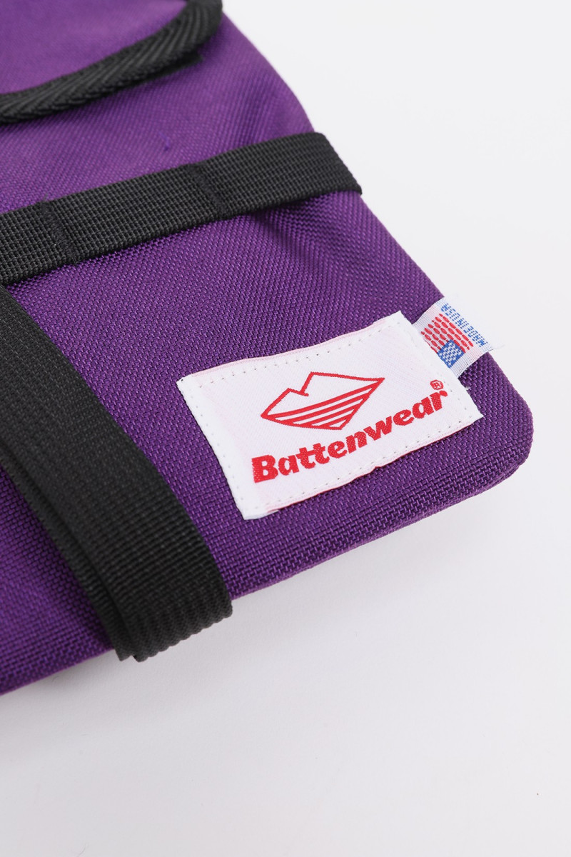 Battenwear Travel pouch v.2 cordura nylon Purple - GRADUATE STORE