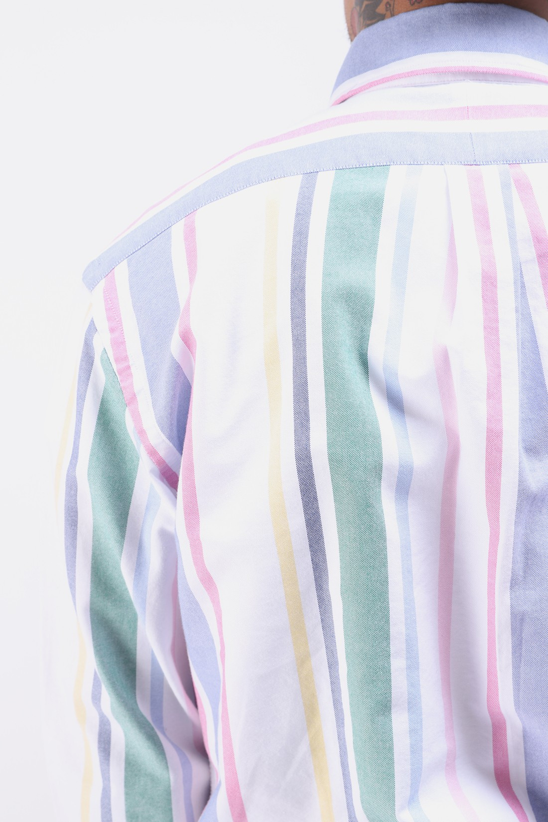 POLO RALPH LAUREN / Custom fit oxford shirt stripe Multi