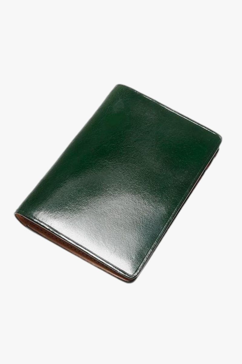 Bi-fold card case Forest green