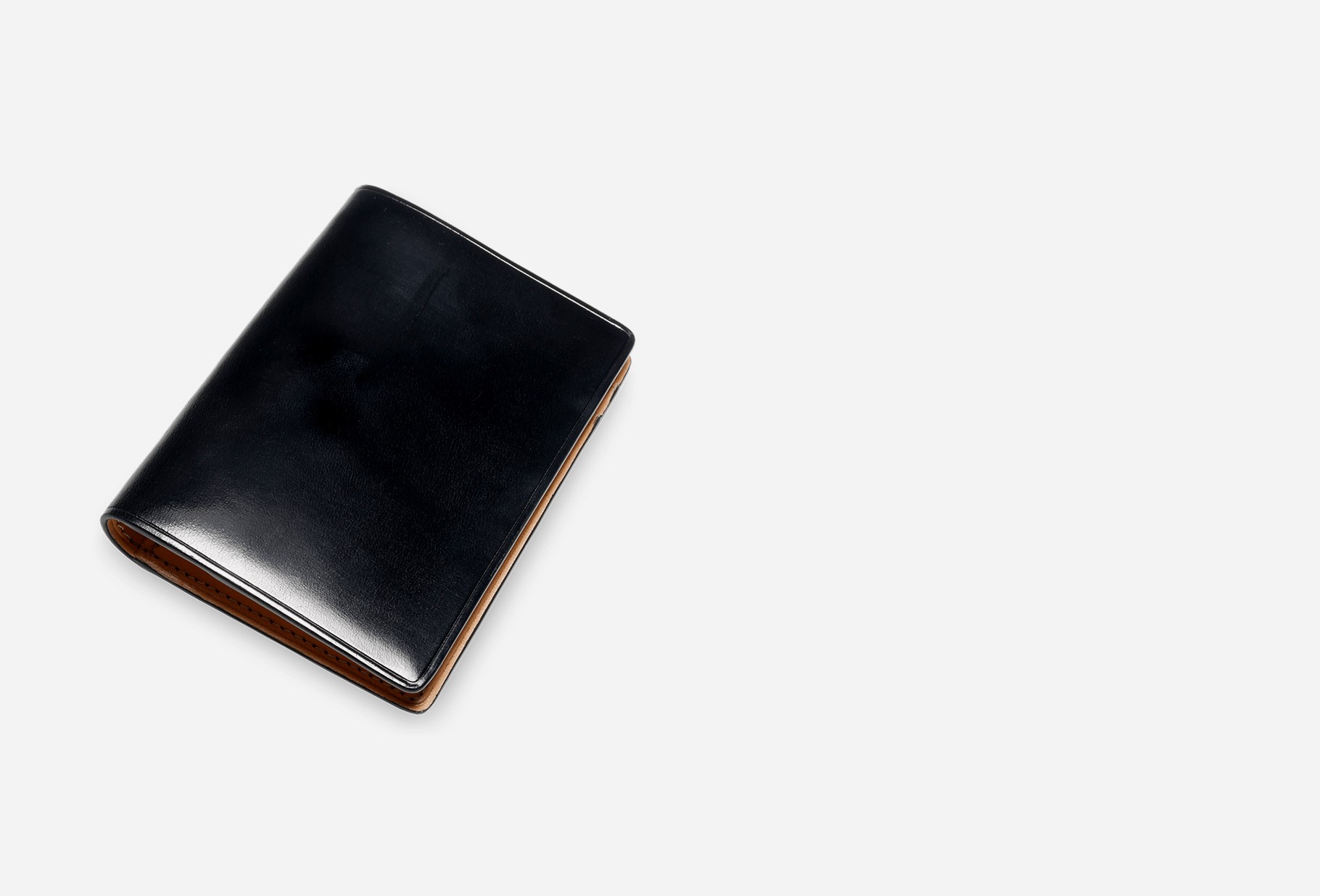 IL BUSSETTO / Bi-fold card case Black