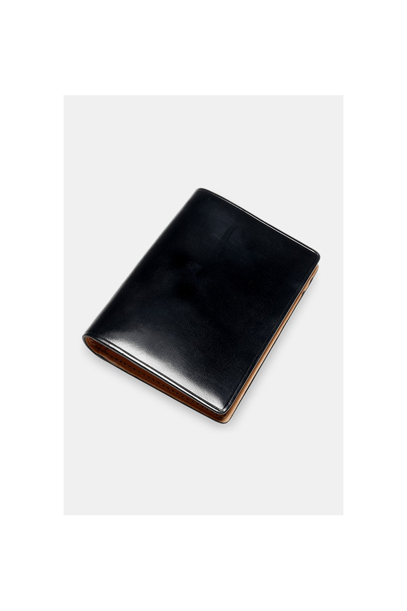 Bi-fold card case Black