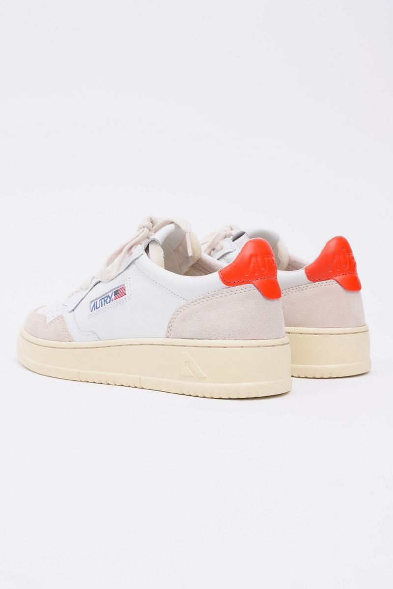 Autry ls45 Leat/suede wht/or