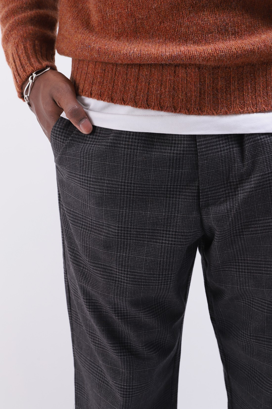 OLIVER SPENCER / Drawstrings trousers dowling Charcoal