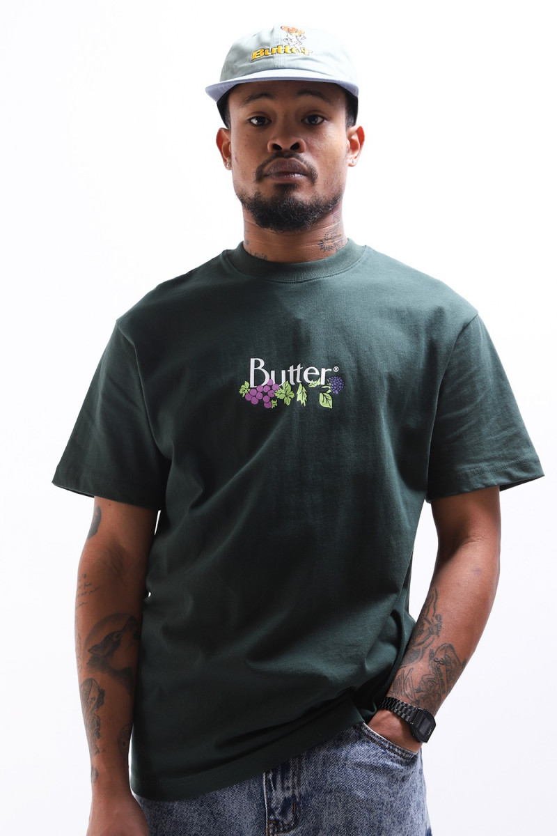 Vine classic logo tee Forest green