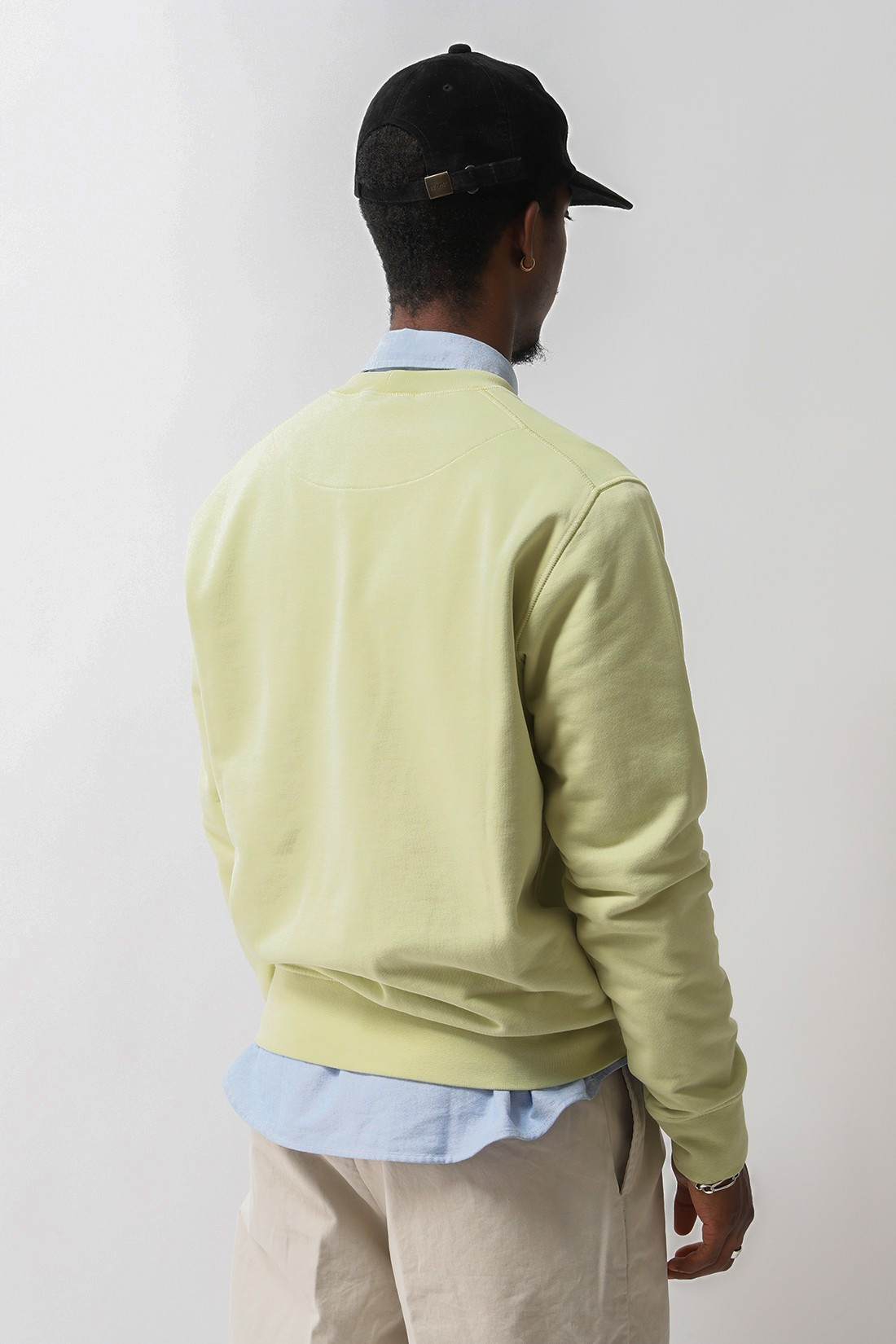 STONE ISLAND / 63051 crewneck sweater v0052 Verde chiaro