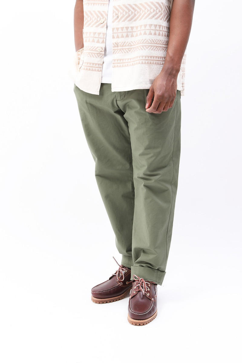 Carlyle pant olive cotton Ripstop