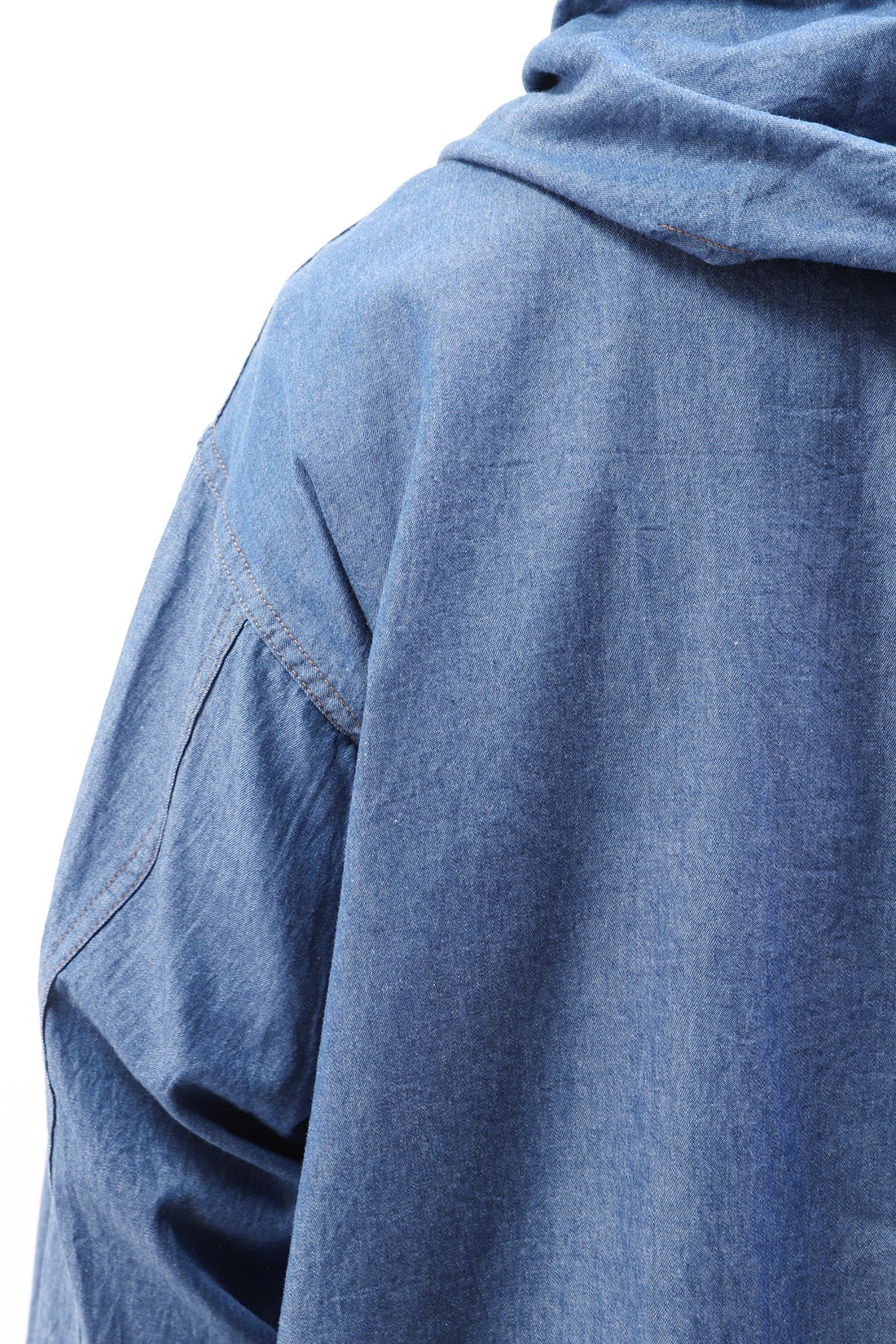 ENGINEERED GARMENTS / Cagoule shirt blue denim Shirting