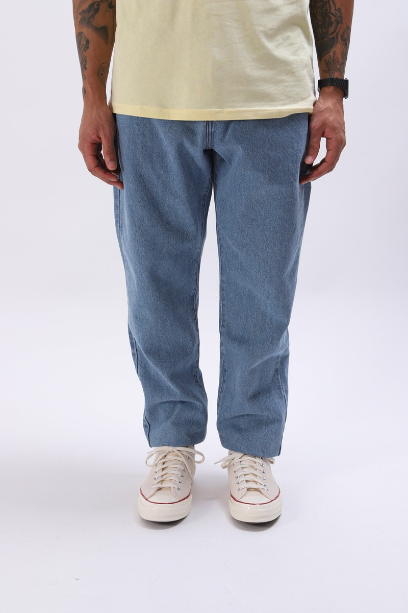Tapered fit jeans Bleu javel