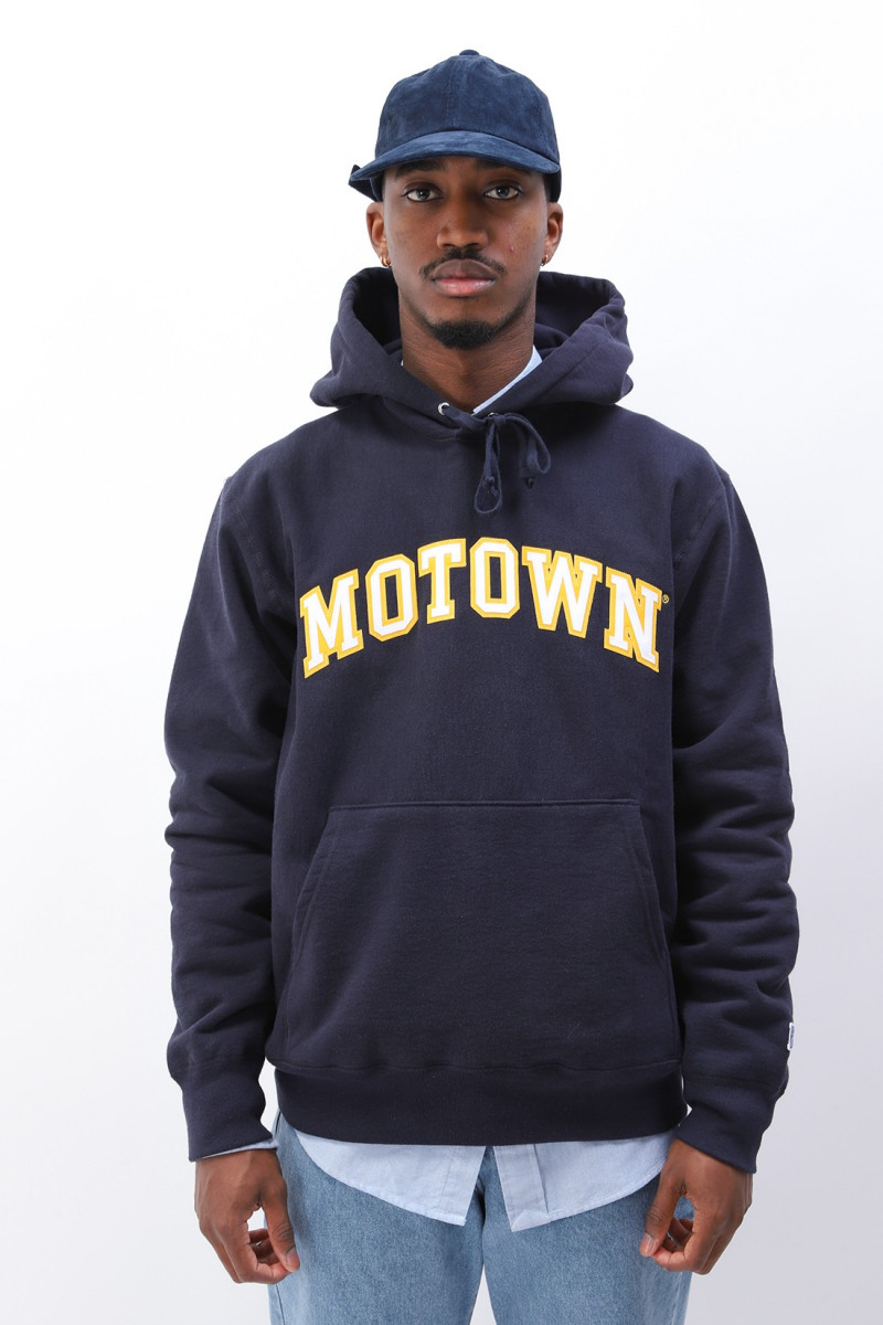 Motown collegiate hoodie Navy