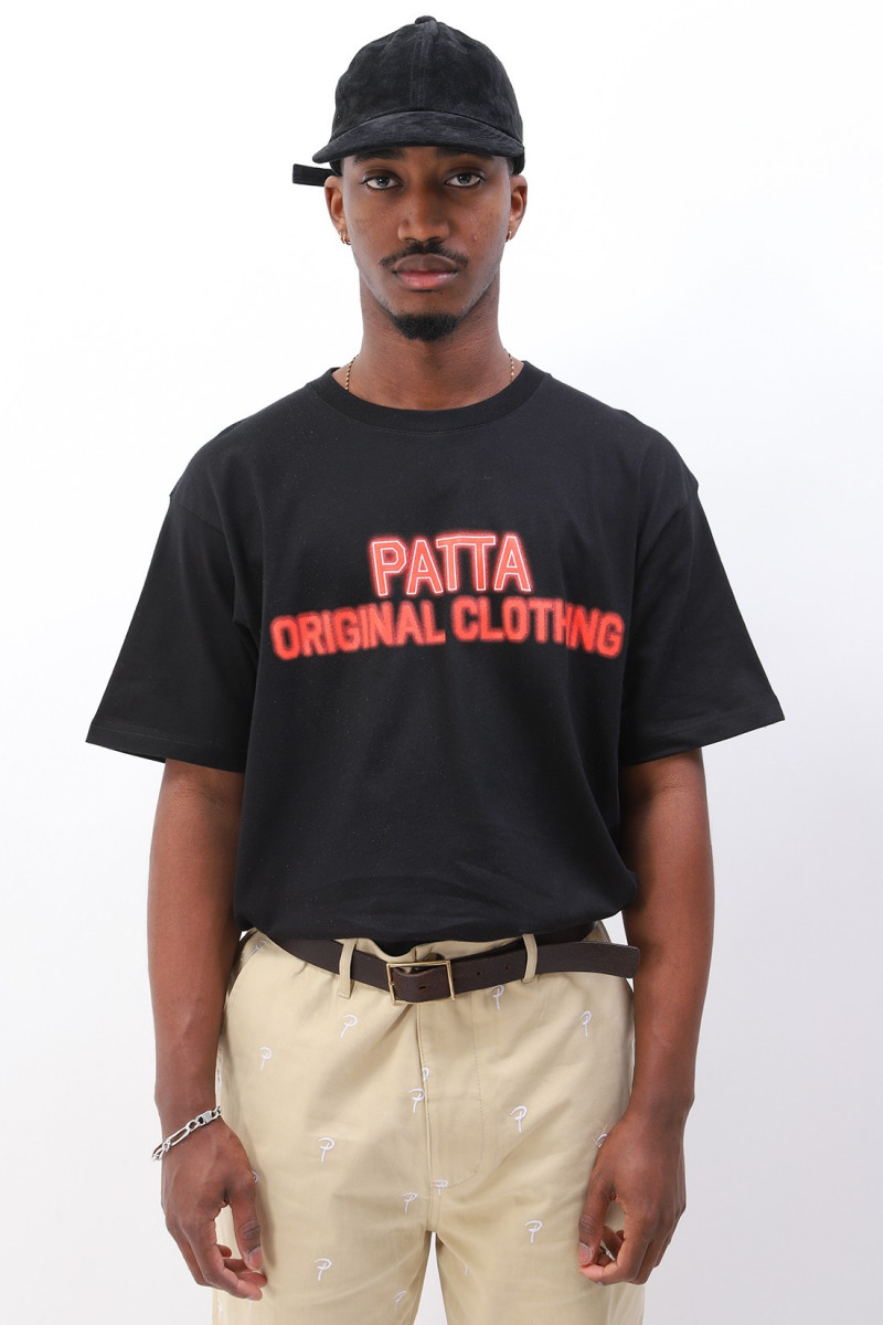 Patta neon t-shirt Black