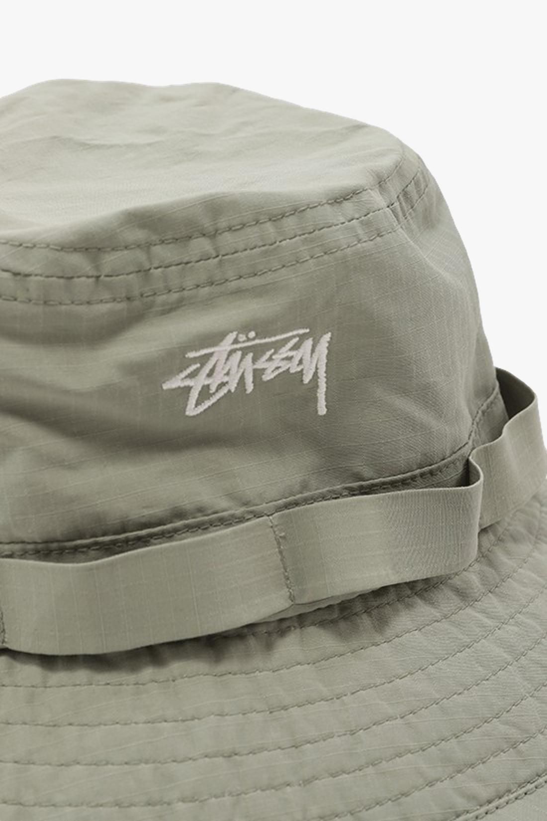 STUSSY / Nyco ripstop boonie hat Sage