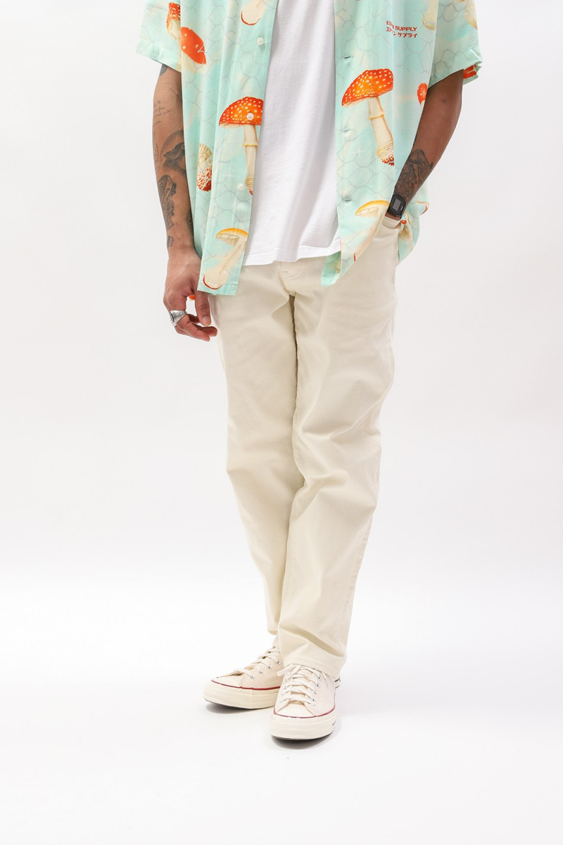 Cosmos pant heavy twill Whisper white washed