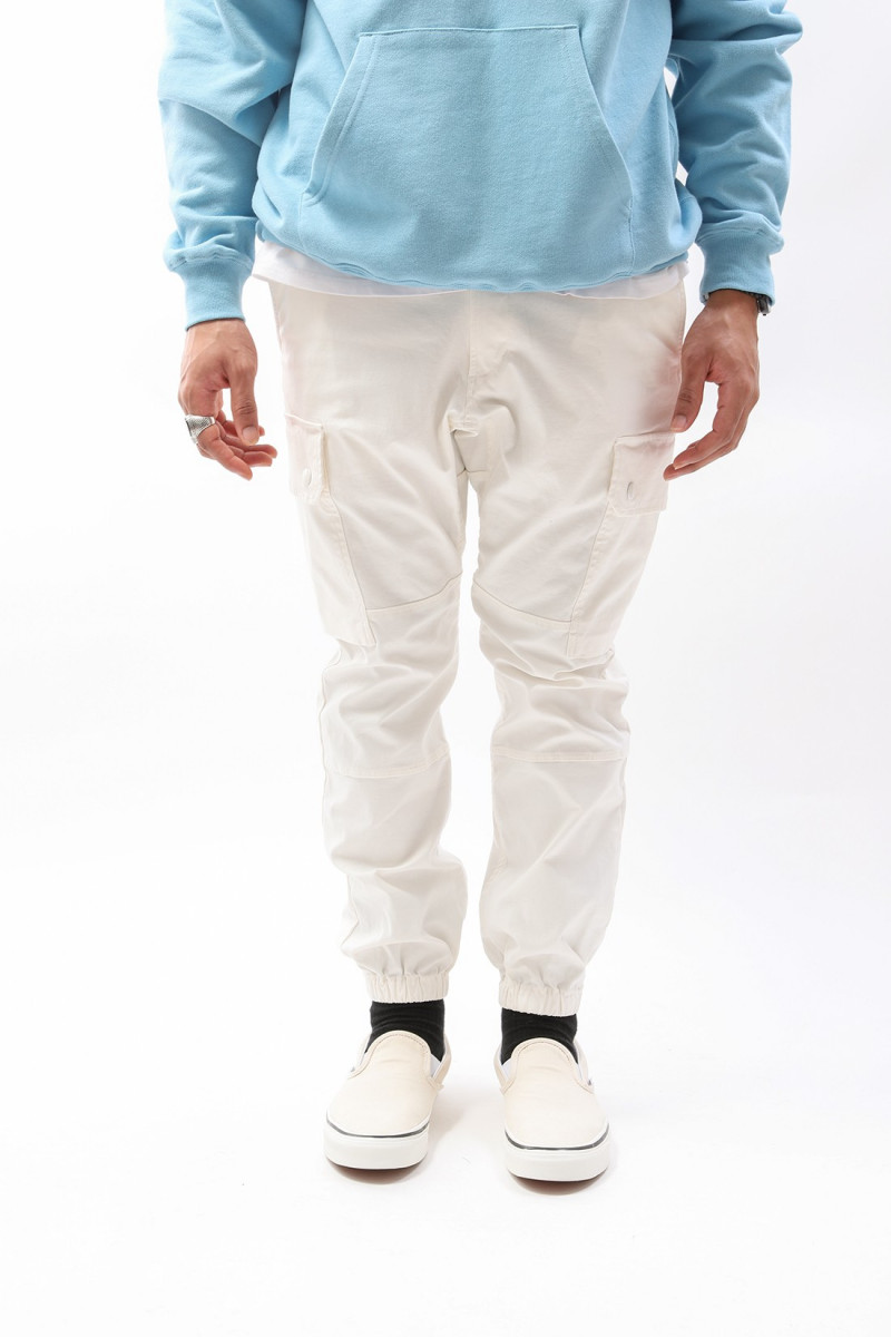 Gym pants 6pocket White