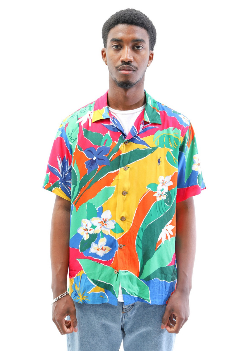 Classic fit floral ss shirt Paradiso tropical