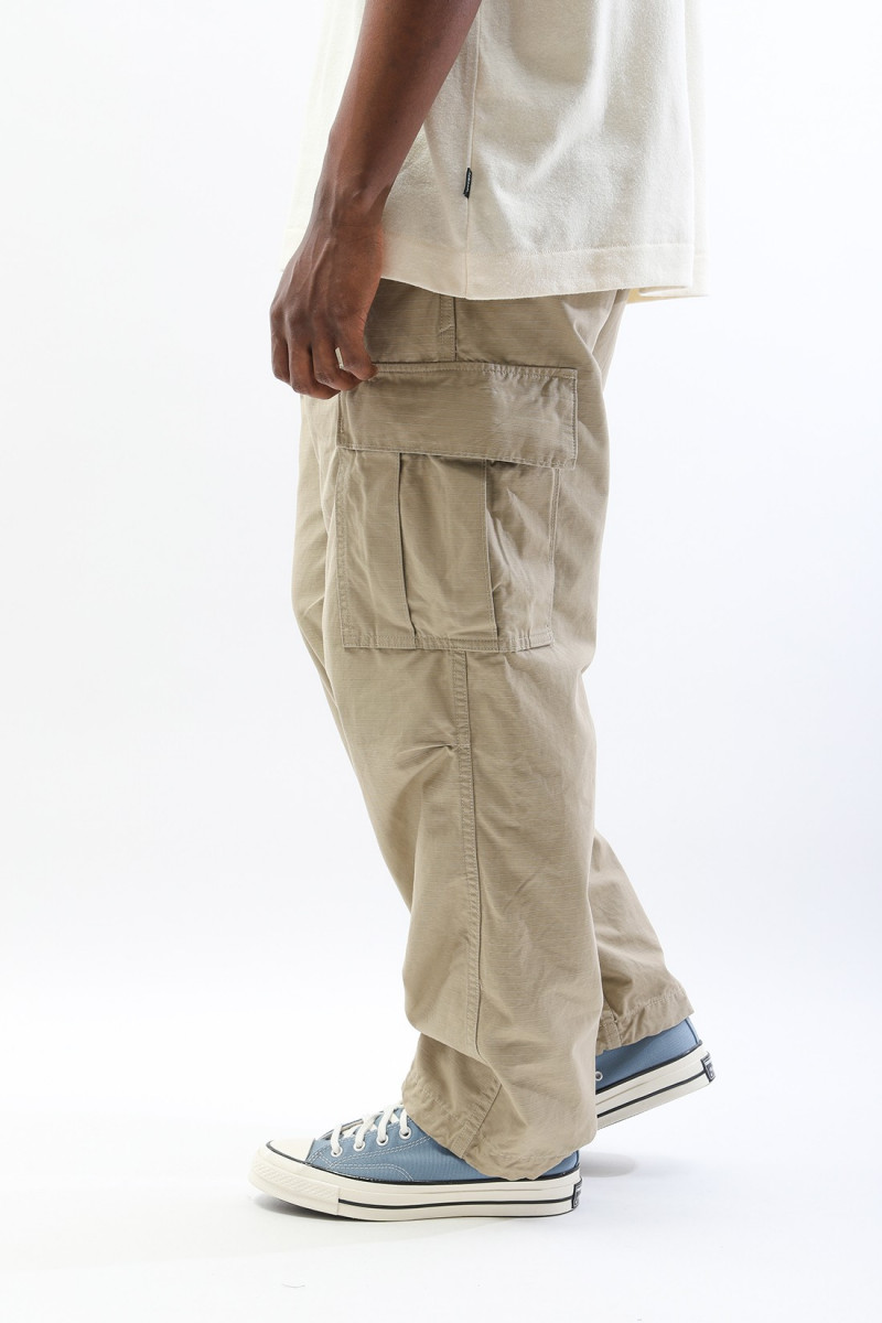 Vintage fit 6 pockets cargo Pants beige
