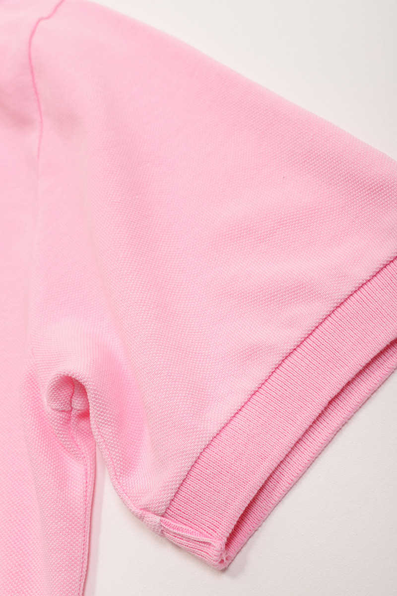 Original fit polo shirt Carmel pink