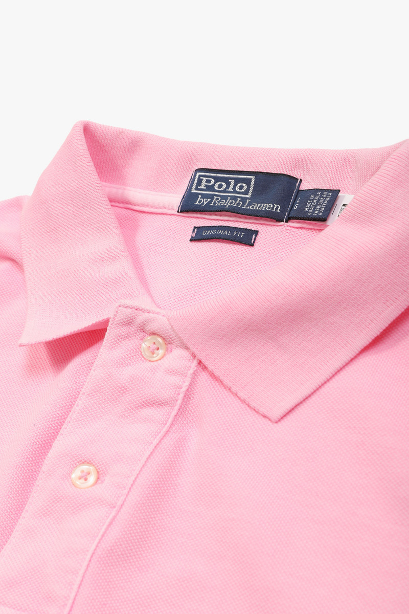Original fit polo shirt Carmel pink