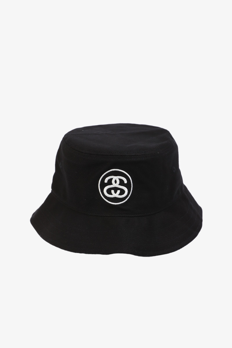 Ss link deep bucket hat Black