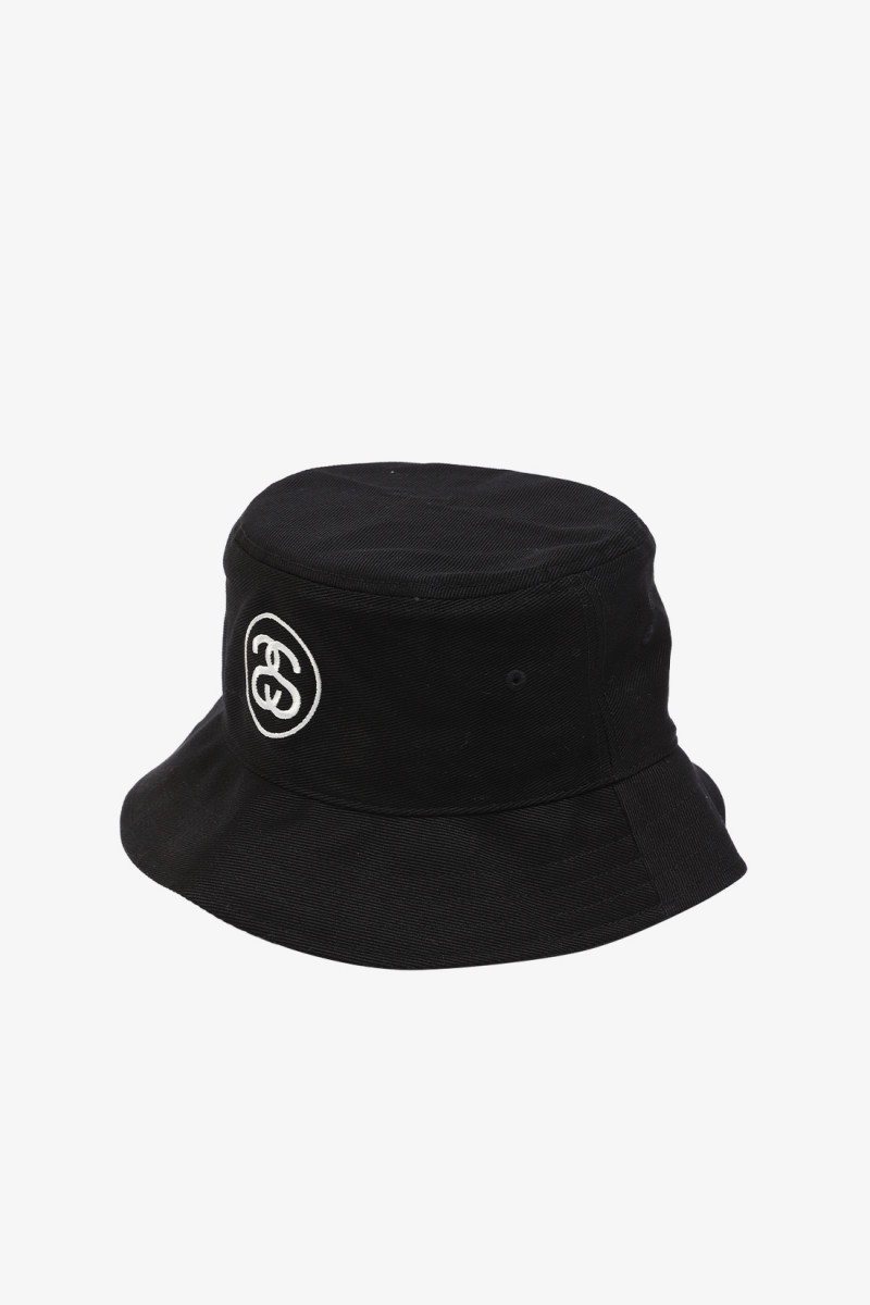 Ss link deep bucket hat Black