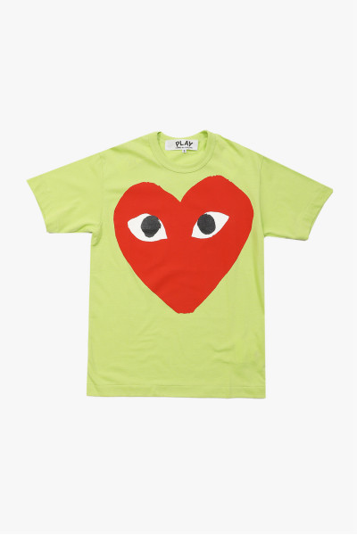 Bright red play t-shirt Green