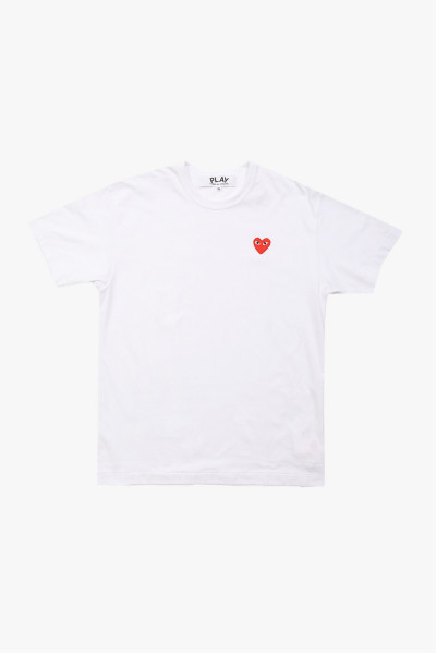 Red play t-shirt White