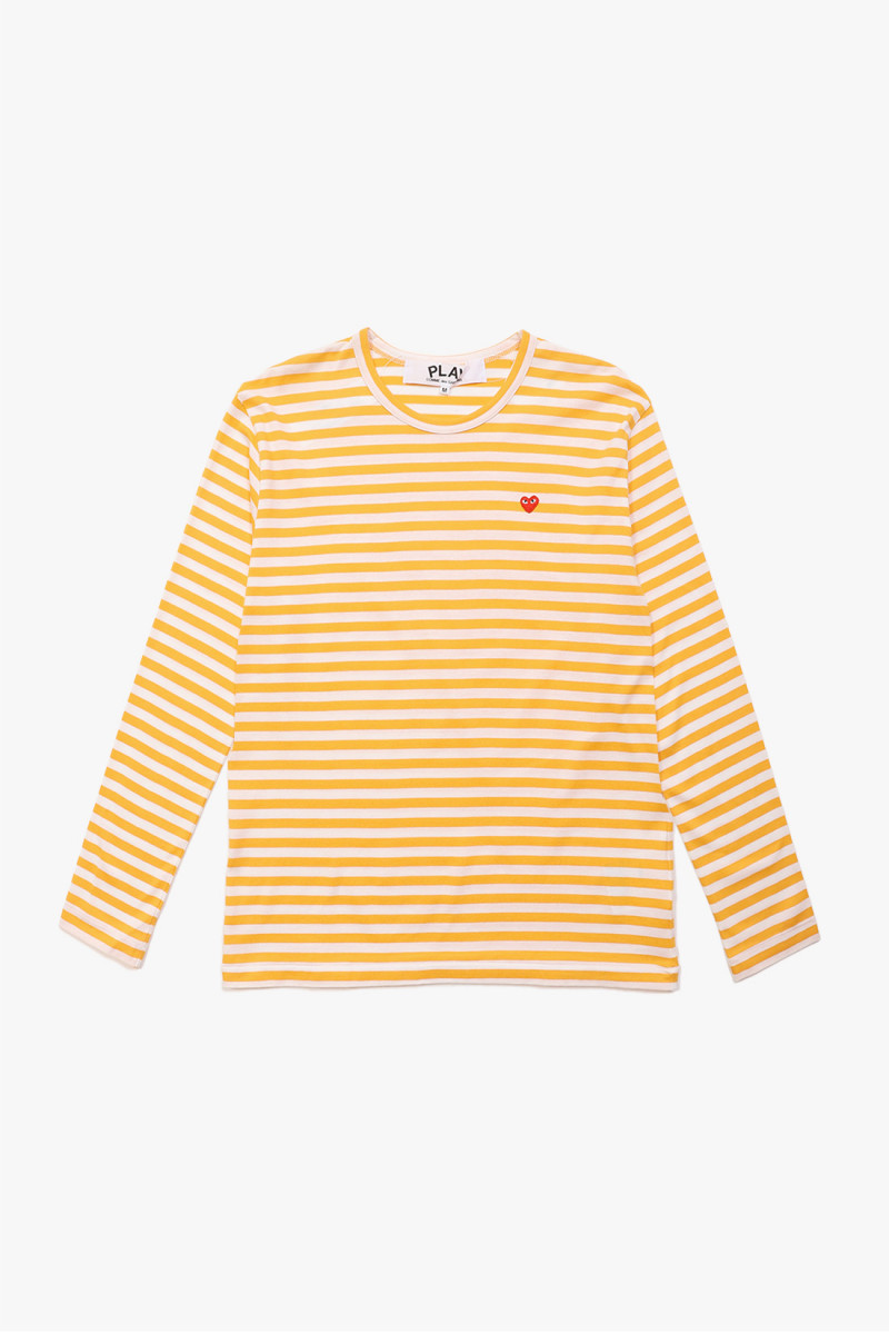 Play striped t-shirt Yellow