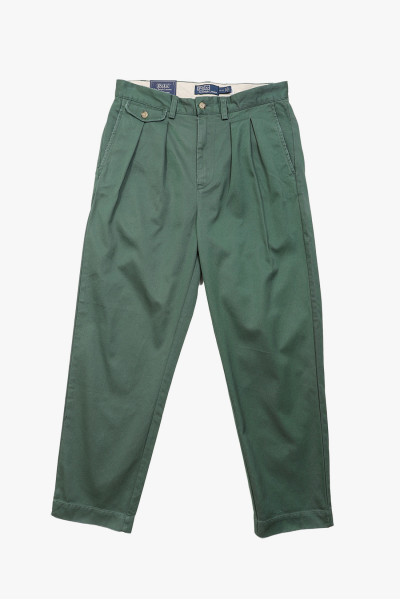Polo ralph lauren Whitman relaxed fit pltd pant Washed forest - ...
