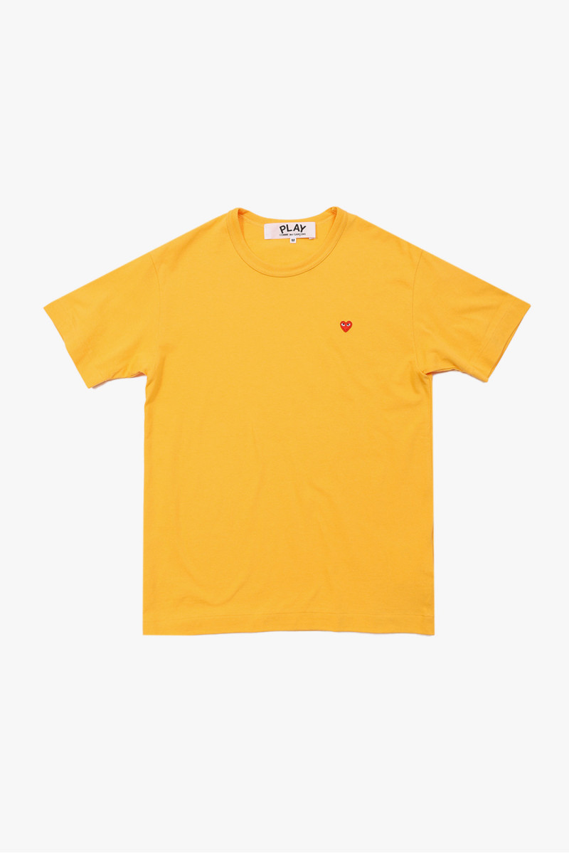 Red play little heart t-shirt Yellow