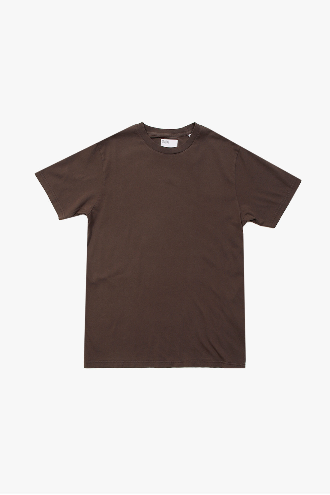 Colorful standard Classic organic tee Coffee brown - GRADUATE STORE | EN