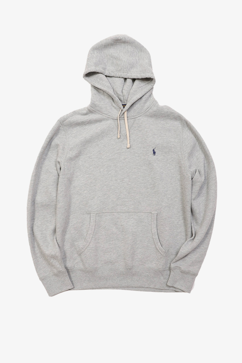 Polo fleece hoodie Grey heather