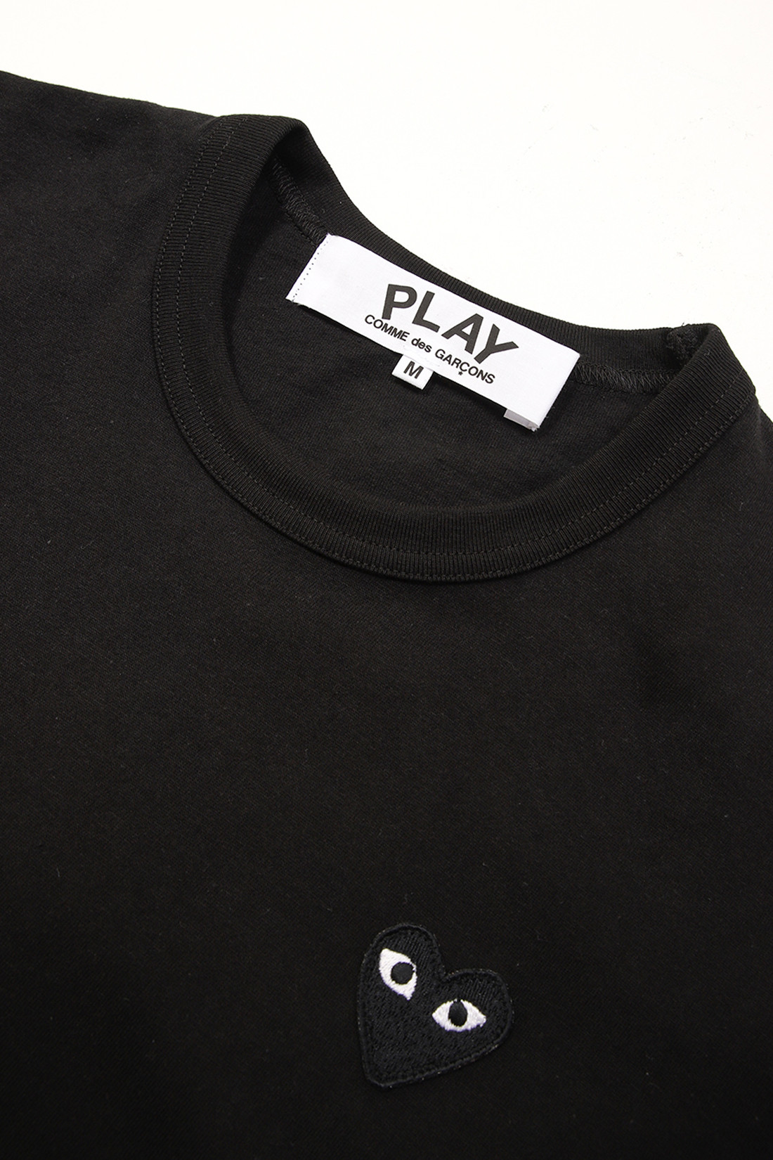 Comme des garçons t shirt noir new arrivals