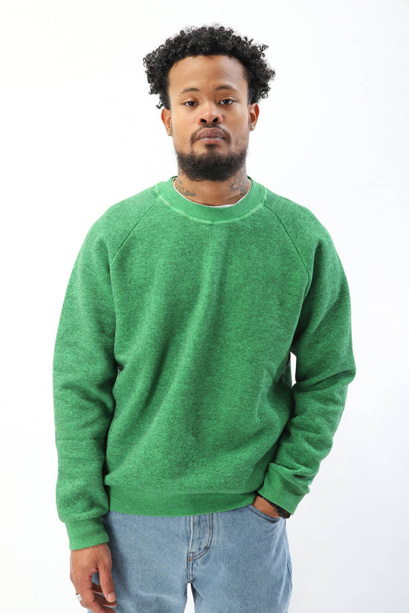 Homecore Terry sweat Green chartreuse - GRADUATE STORE