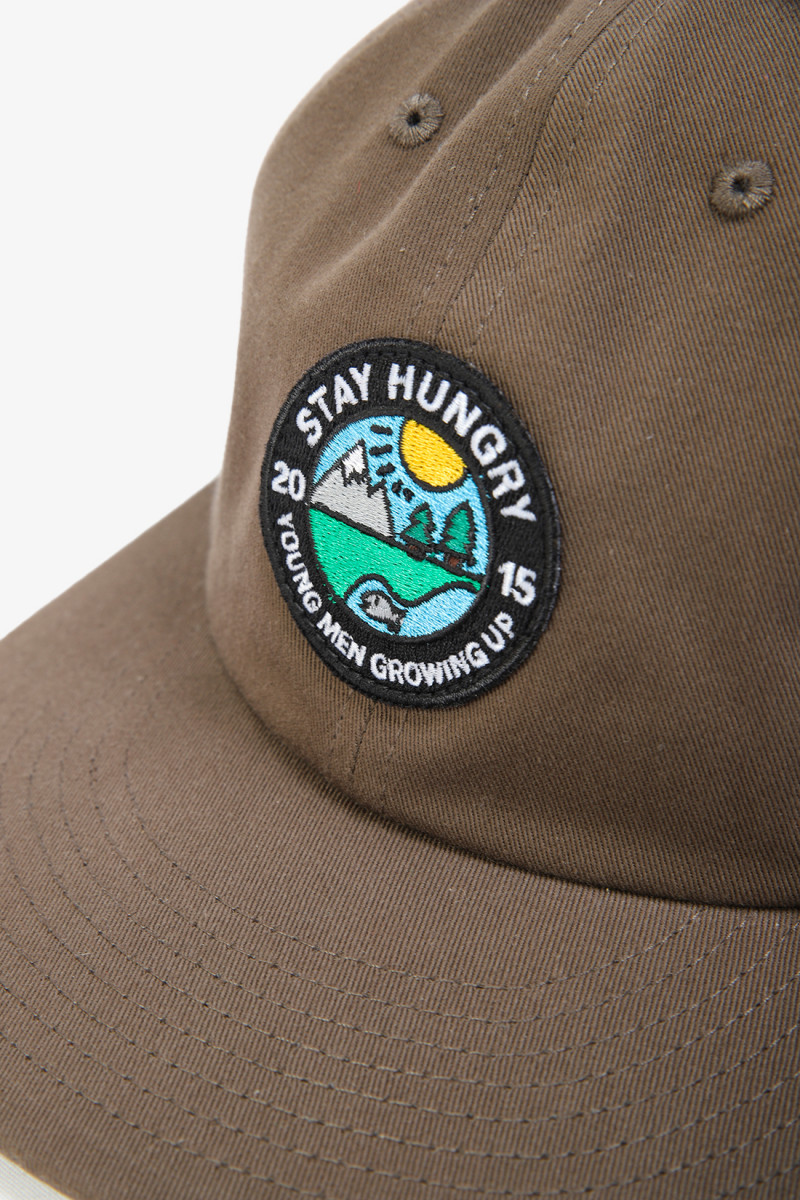 Stay hungry sports Ymgu 90's cap Olive - GRADUATE STORE