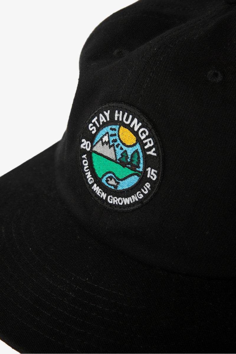 Stay hungry sports Ymgu 90's cap Black - GRADUATE STORE