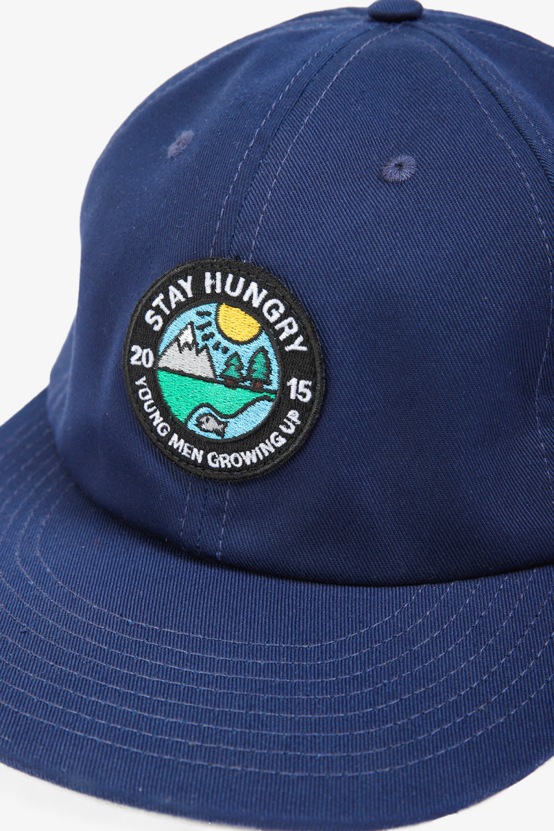 Stay hungry sports Ymgu 90's cap Navy - GRADUATE STORE
