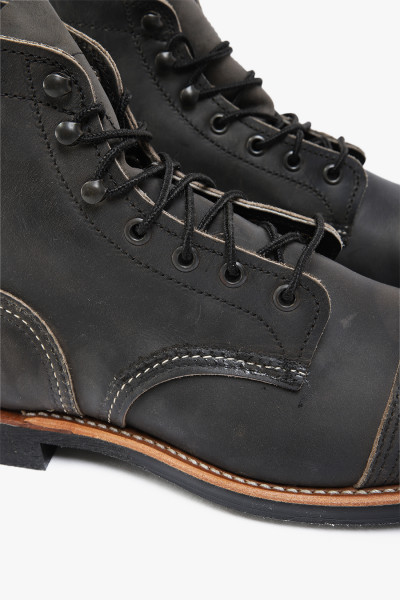 Red wing 8086 6'' iron ranger Charcoal - GRADUATE STORE