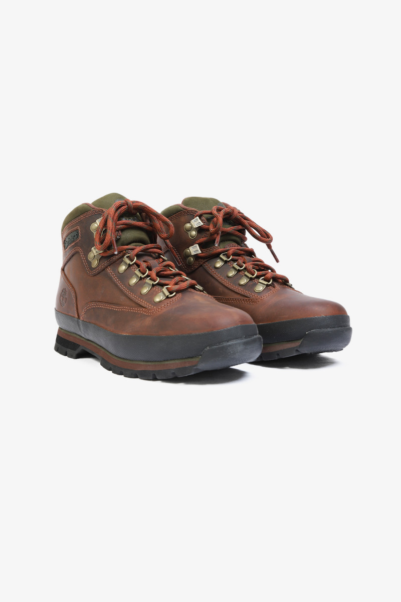 Euro mid hiker full leather Brown