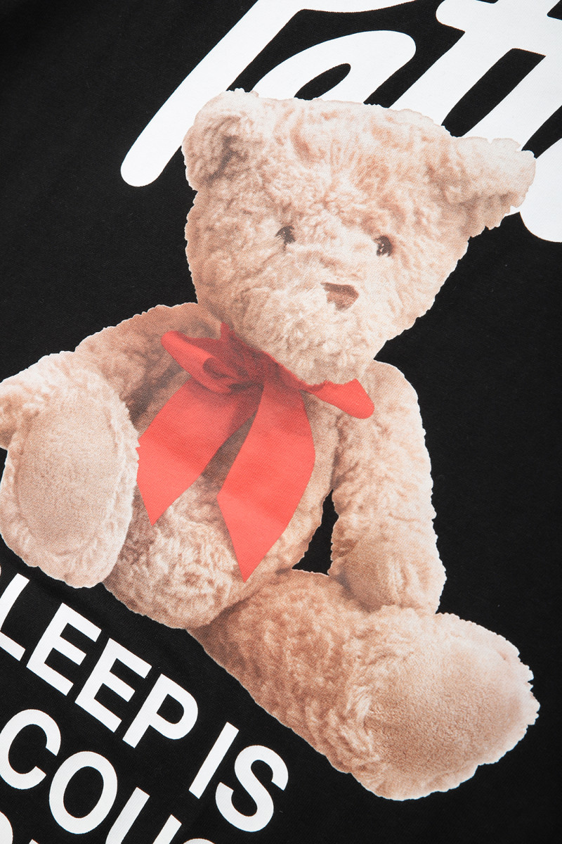 Patta teddy bear t-shirt Black