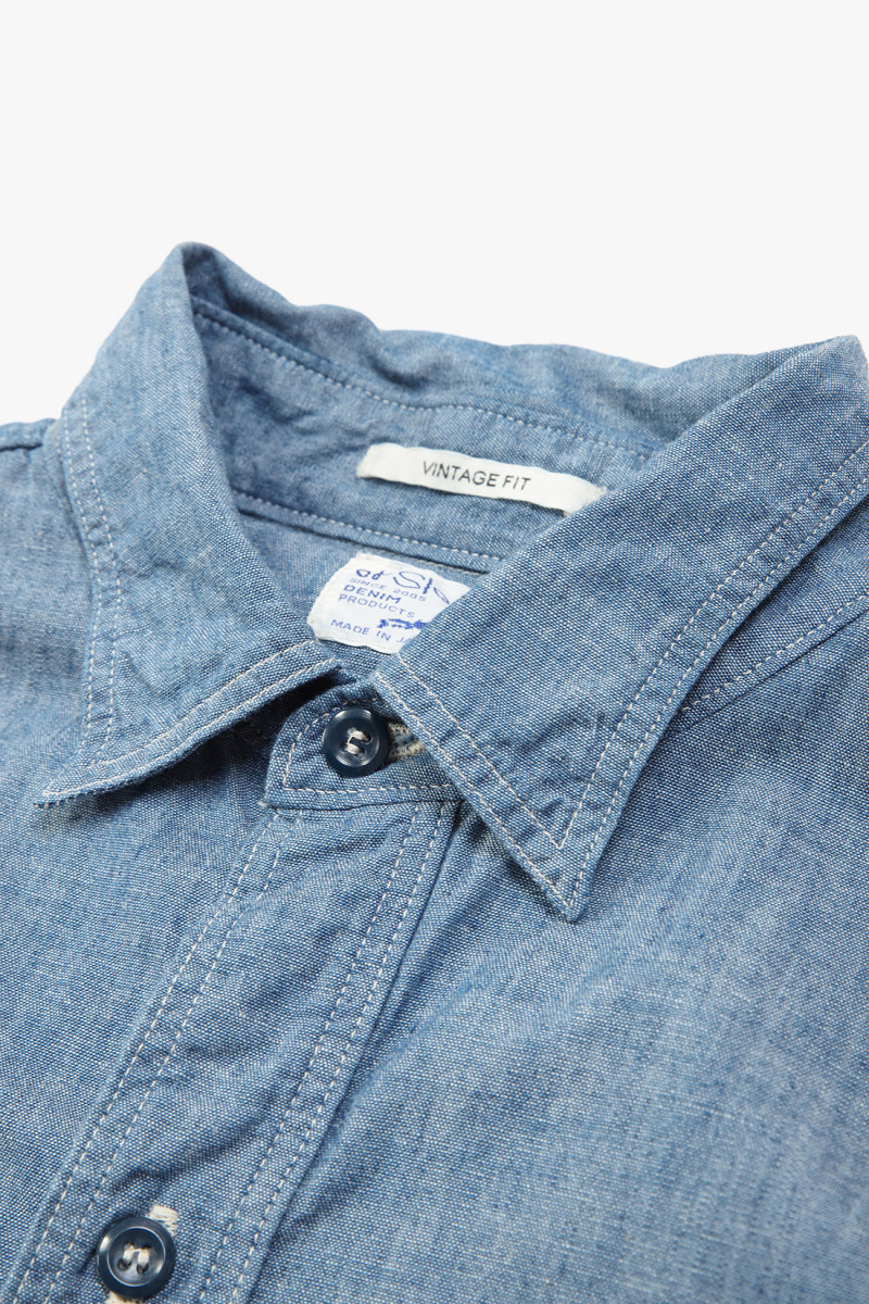 Vintage fit work shirt Chambray