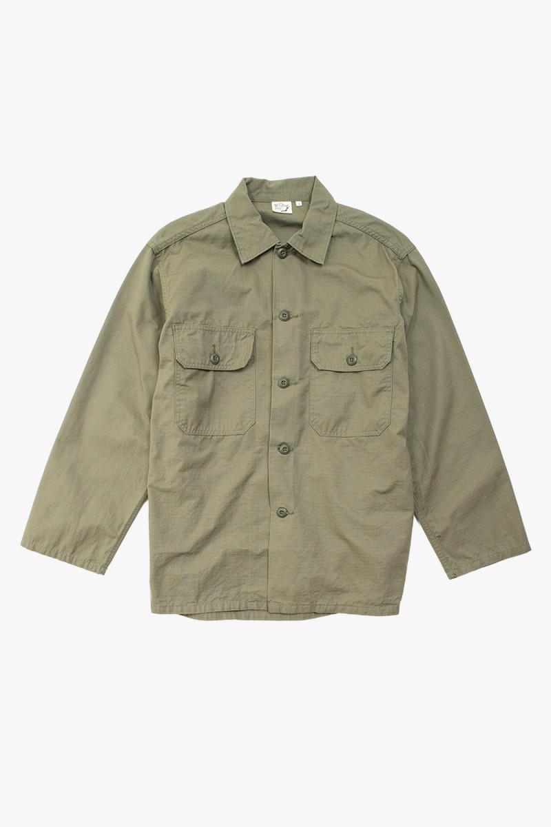 Orslow 8048 us army ripstop shirts Army green - GRADUATE STORE