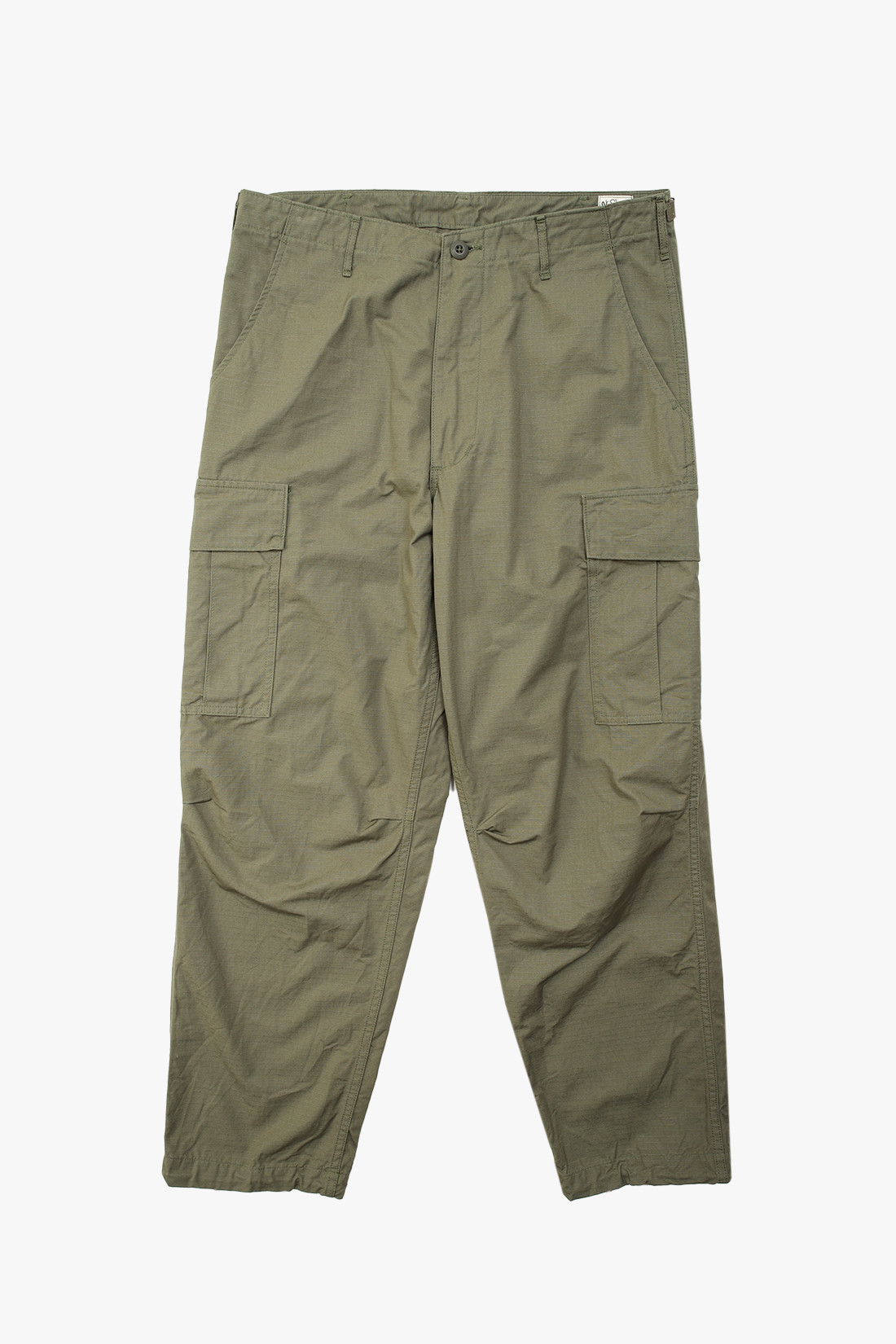 Vintage fit cargo pants Army green