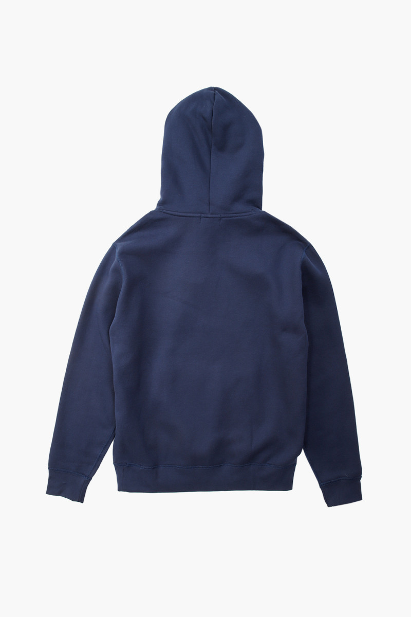 Polo college fleece hoodie Navy