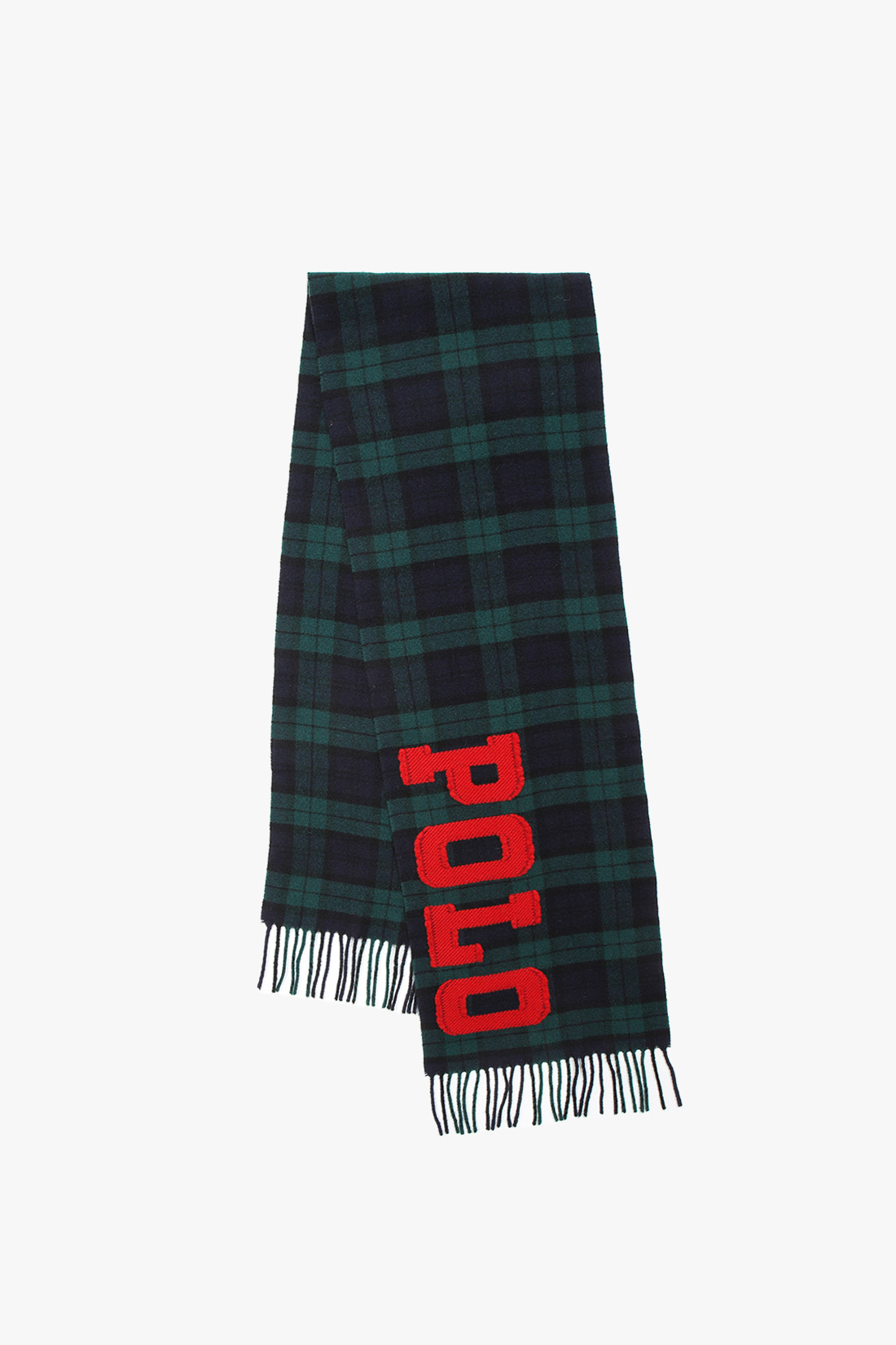 Polo plaid scarf wool Blackwatch